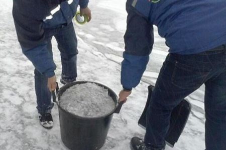 اخبار,اخبارگوناگون,بارش برف سیاه در قزاقستان