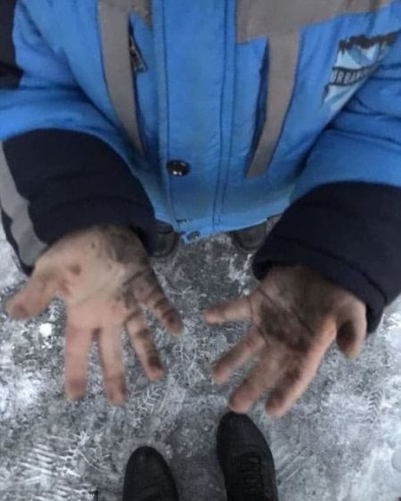 اخبار,اخبارگوناگون,بارش برف سیاه در قزاقستان