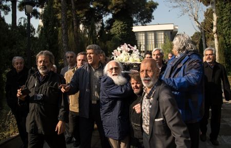اخبار,اخبار فرهنگی وهنری, حضور چهرهها در مراسم تشییع بازیگر پیشکسوت