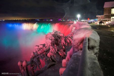 اخبار,اخبارگوناگون, آبشارهای یخ زده