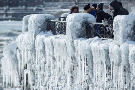اخبار,اخبارگوناگون, آبشارهای یخ زده