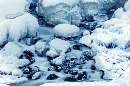 اخبار,اخبارگوناگون, آبشارهای یخ زده