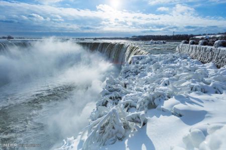 اخبار,اخبارگوناگون, آبشارهای یخ زده