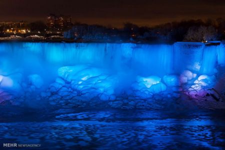 اخبار,اخبارگوناگون, آبشارهای یخ زده