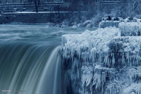 اخبار,اخبارگوناگون, آبشارهای یخ زده