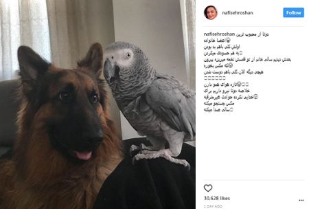 عکس/ خانواده جدید خانم بازیگر