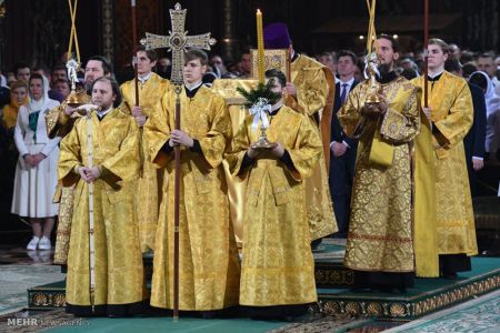 اخبار,اخبارگوناگون,مراسم کریسمس مسیحیان ارتدوکس روسیه