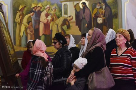 اخبار,اخبارگوناگون,مراسم کریسمس مسیحیان ارتدوکس روسیه