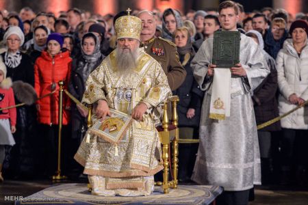 اخبار,اخبارگوناگون,مراسم کریسمس مسیحیان ارتدوکس روسیه