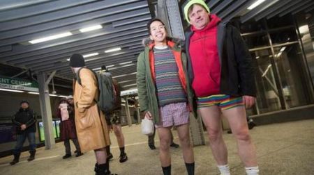   اخبار گوناگون ,خبرهای  گوناگون ,روز جهانی مترو بدون شلوار