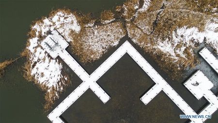 اخبار,اخبار گوناگون,تصاویر هوایی از مناظر برفی چین