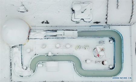 اخبار,اخبار گوناگون,تصاویر هوایی از مناظر برفی چین