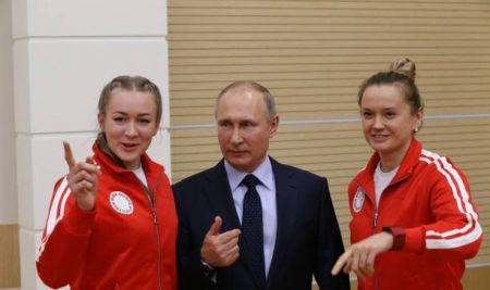 اخبار,اخبار عکس خبری,عذرخواهی پوتین از ورزشکاران المپیکی روسیه