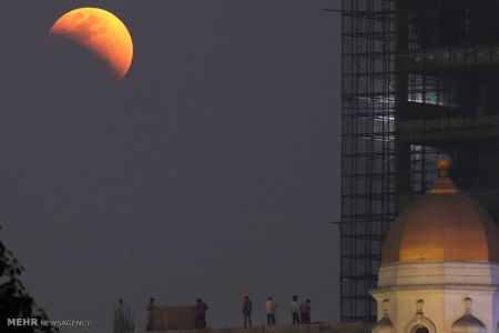 اخبار,اخبار گوناگون,ماه گرفتگی