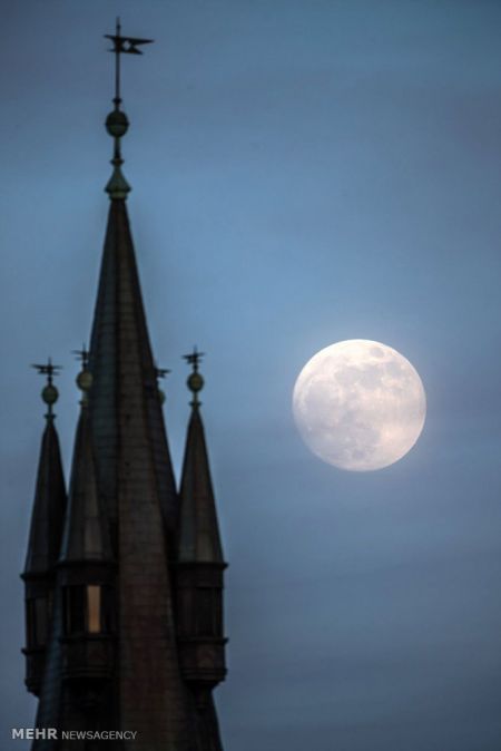 اخبار,اخبار گوناگون,ماه گرفتگی