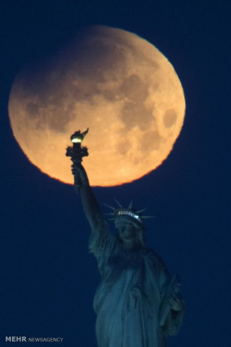 اخبار,اخبار گوناگون,ماه گرفتگی