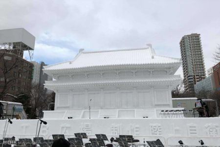 اخبار,اخبار گوناگون,جشنواره مجسمه های یخی در ژاپن