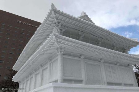 اخبار,اخبار گوناگون,جشنواره مجسمه های یخی در ژاپن