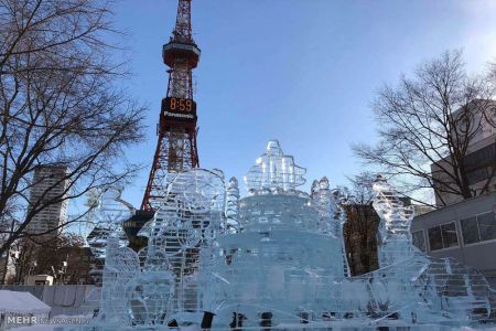 اخبار,اخبار گوناگون,جشنواره مجسمه های یخی در ژاپن