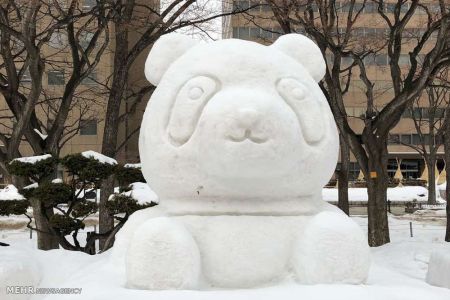 اخبار,اخبار گوناگون,جشنواره مجسمه های یخی در ژاپن