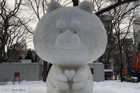 اخبار,اخبار گوناگون,جشنواره مجسمه های یخی در ژاپن