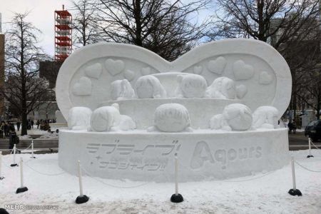 اخبار,اخبار گوناگون,جشنواره مجسمه های یخی در ژاپن
