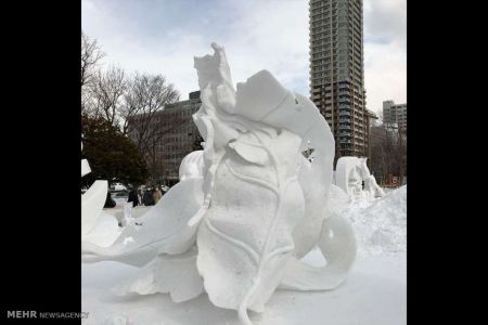 اخبار,اخبار گوناگون,جشنواره مجسمه های یخی در ژاپن