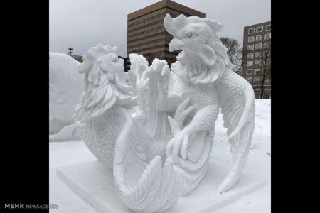 اخبار,اخبار گوناگون,جشنواره مجسمه های یخی در ژاپن