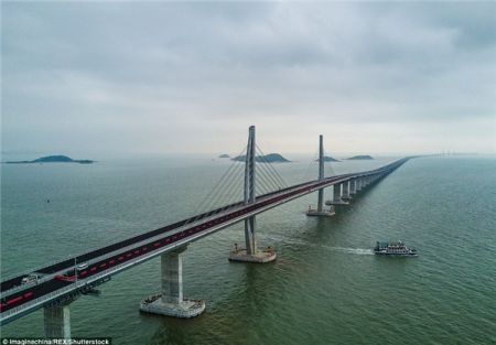 اخبار,اخبار گوناگون,طولانی‌ترین پل دریایی جهان