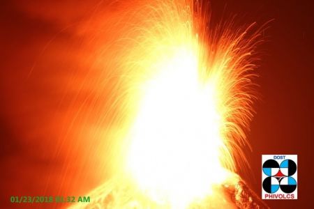 اخبار,اخبار گوناگون,فوران گدازه‌های مایون در فیلیپین