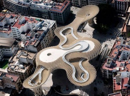 اخبار,اخبارگوناگون,بزرگترین بنای چوبی جهان در اسپانیا