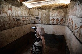اخبار,اخبارگوناگون,  کشف آرامگاه ۴۴۰۰ ساله در مصر
