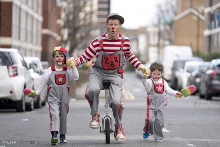 اخبار,اخبارگوناگون,گردهم آیی دلقک ها در لندن