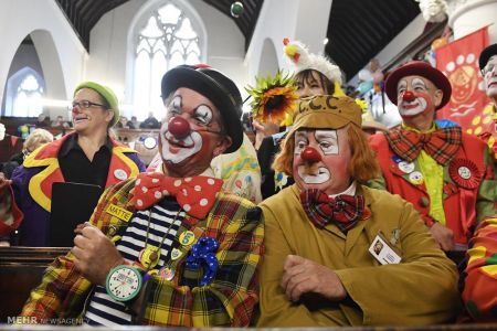 اخبار,اخبارگوناگون,گردهم آیی دلقک ها در لندن