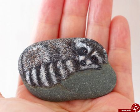 اخبار,اخبارگوناگون,هنر نقاشی روی سنگ