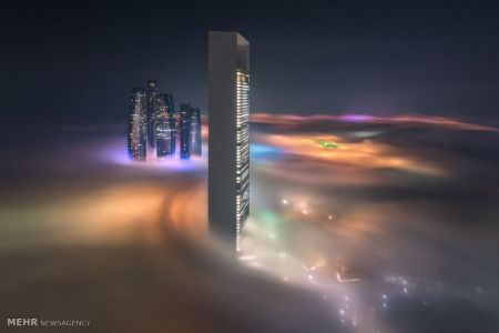 اخبار,اخبار گوناگون, ابوظبی در میان ابرها‎