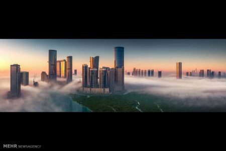 اخبار,اخبار گوناگون, ابوظبی در میان ابرها‎