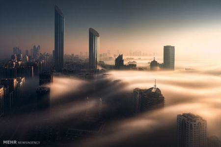 اخبار,اخبار گوناگون, ابوظبی در میان ابرها‎