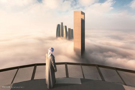 اخبار,اخبار گوناگون, ابوظبی در میان ابرها‎