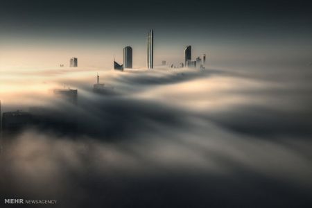 اخبار,اخبار گوناگون, ابوظبی در میان ابرها‎