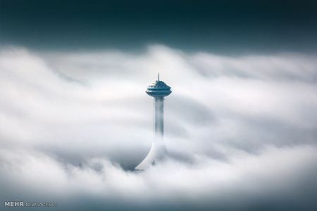 اخبار,اخبار گوناگون, ابوظبی در میان ابرها‎