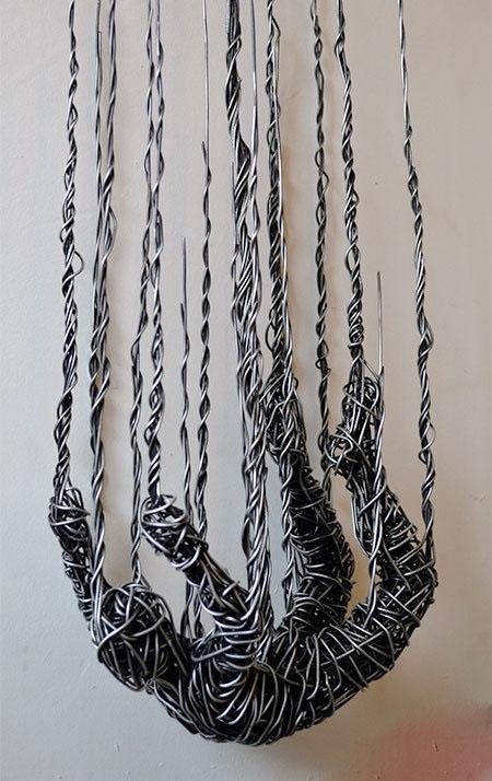 اخبار,اخبارگوناگون, خلق آثاری زیبا و خلاقانه با استفاده از سیم‌ مفتول