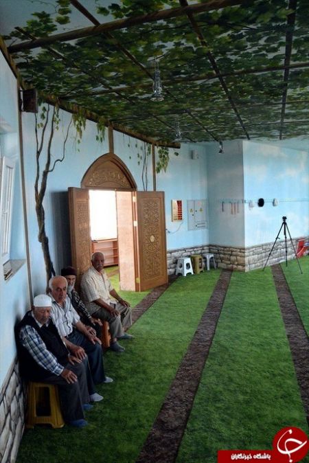 اخبار,اخبار گوناگون, مسجدی که دست‌کمی از باغ‌های بهشتی ندارد