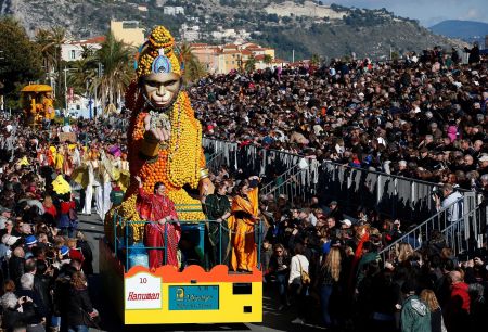 اخبار,اخبار گوناگون,جشنواره دیدنی مرکبات در فرانسه