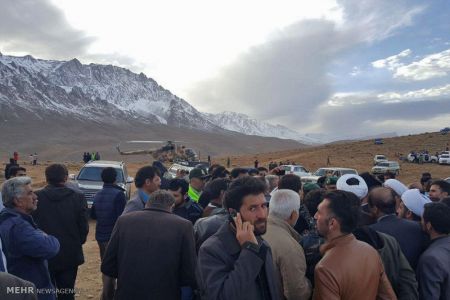 اخبار,اخبارحوادث,حضور خانواده های جانباختگان حادثه سقوط هواپیما در منطقه سی سخت