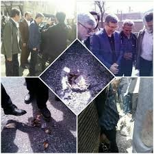 بگومگوی جالب پیک موتوری با مشایی
