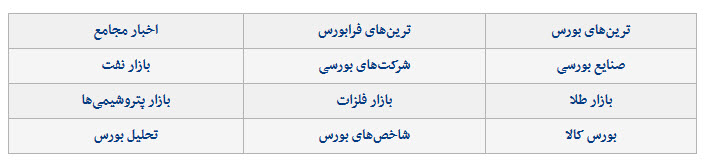 اخبار اقتصادی ,خبرهای اقتصادی ,بورس تهران اخبار اقتصادی ,خبرهای اقتصادی ,بورس تهران