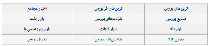  اخبار اقتصادی ,خبرهای اقتصادی , بورس