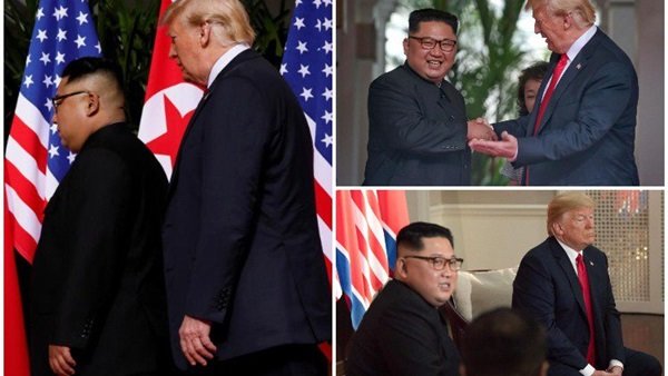 اخباربین الملل ,خبرهای بین الملل ,تحلیل زبان بدن ترامپ و اون اخبار بین الملل ,خبرهای بین الملل ,تحلیل زبان بدن ترامپ و اون