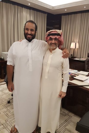 اخبار,بین الملل,ولید بن طلال و محمد بن سلمان